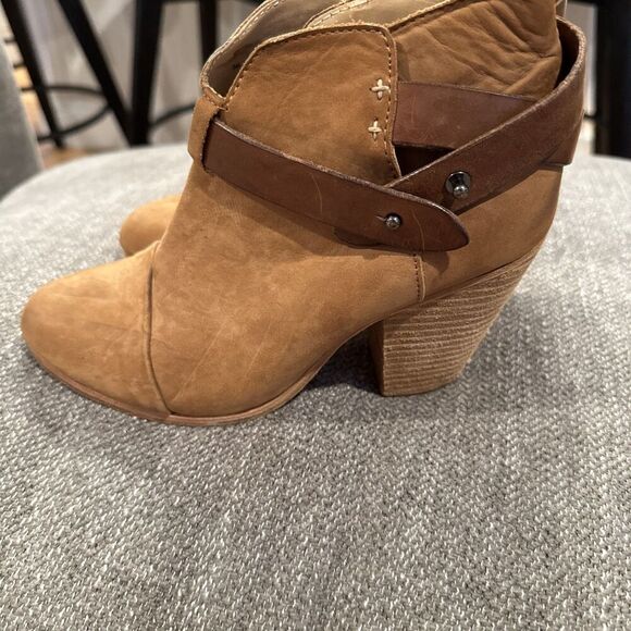 Rag & Bone Women Brown Ankle Boots EUR 36.5 - Picture 2 of 7